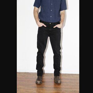 Robert Geller Black Denim Slim Jeans Mens 32"